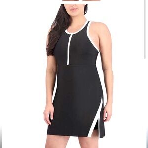 SAGE Ladies' Active Dress with Shorts   Black